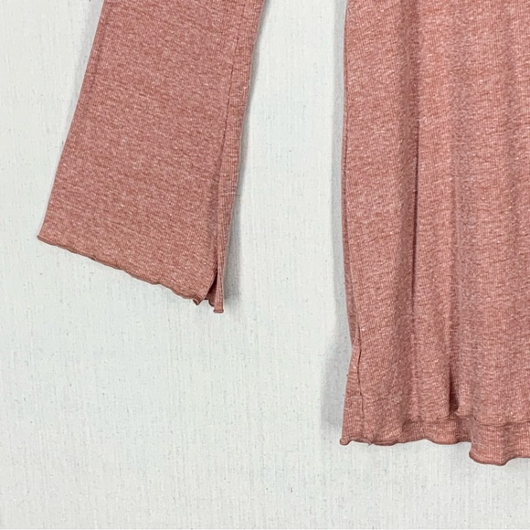 Free People - FP Beach - Cool Cat Ribbed Knit Open Back Mini Dress - Size Large - Picture 12 of 15